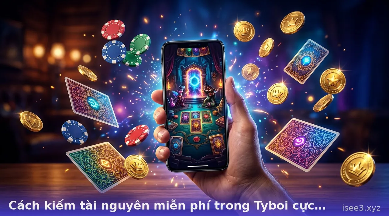 Cách kiếm tài nguyên miễn phí trong Tyboi cực dễ