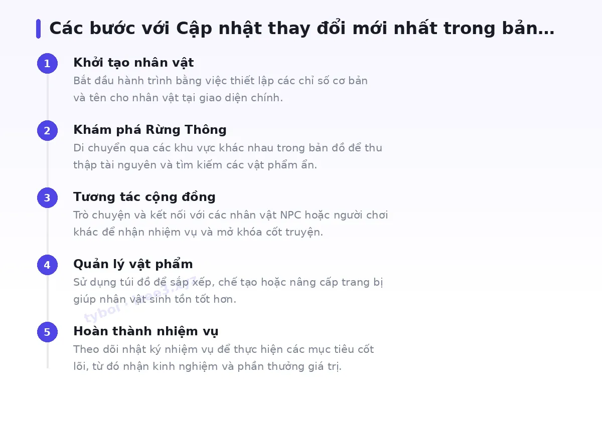 Các bước bắt đầu với tyboi